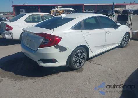 2017 Honda Civic Ex-L from USA, damaged, VIN 19XFC1F76HE019912